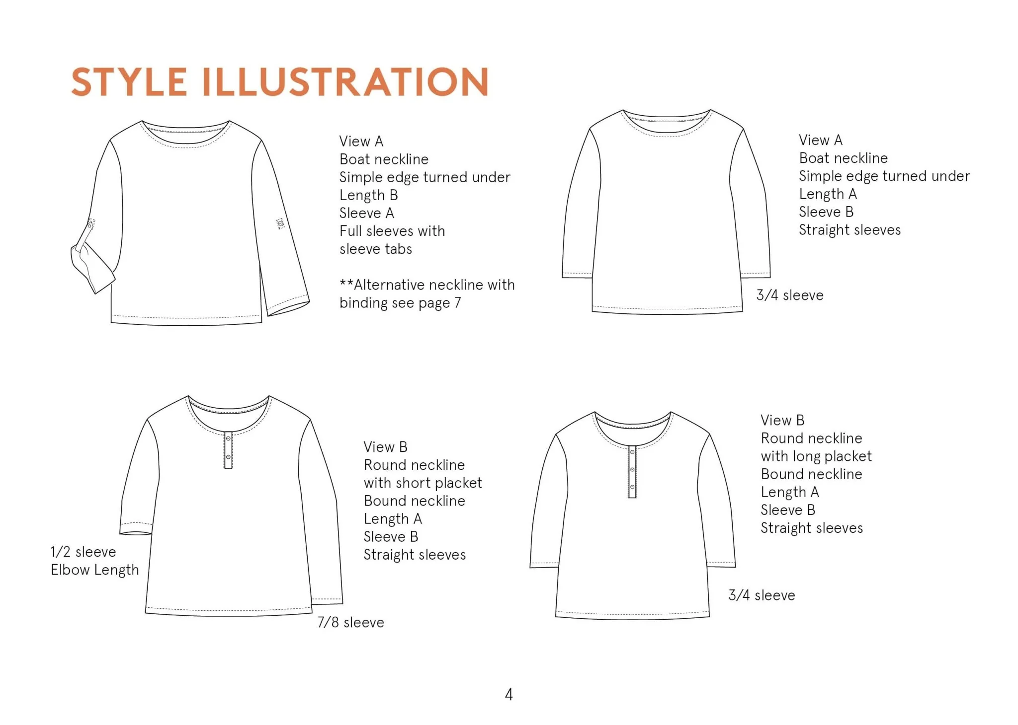Whisper Blouse Womens Paper Pattern - Wardrobe by Me - Image 12