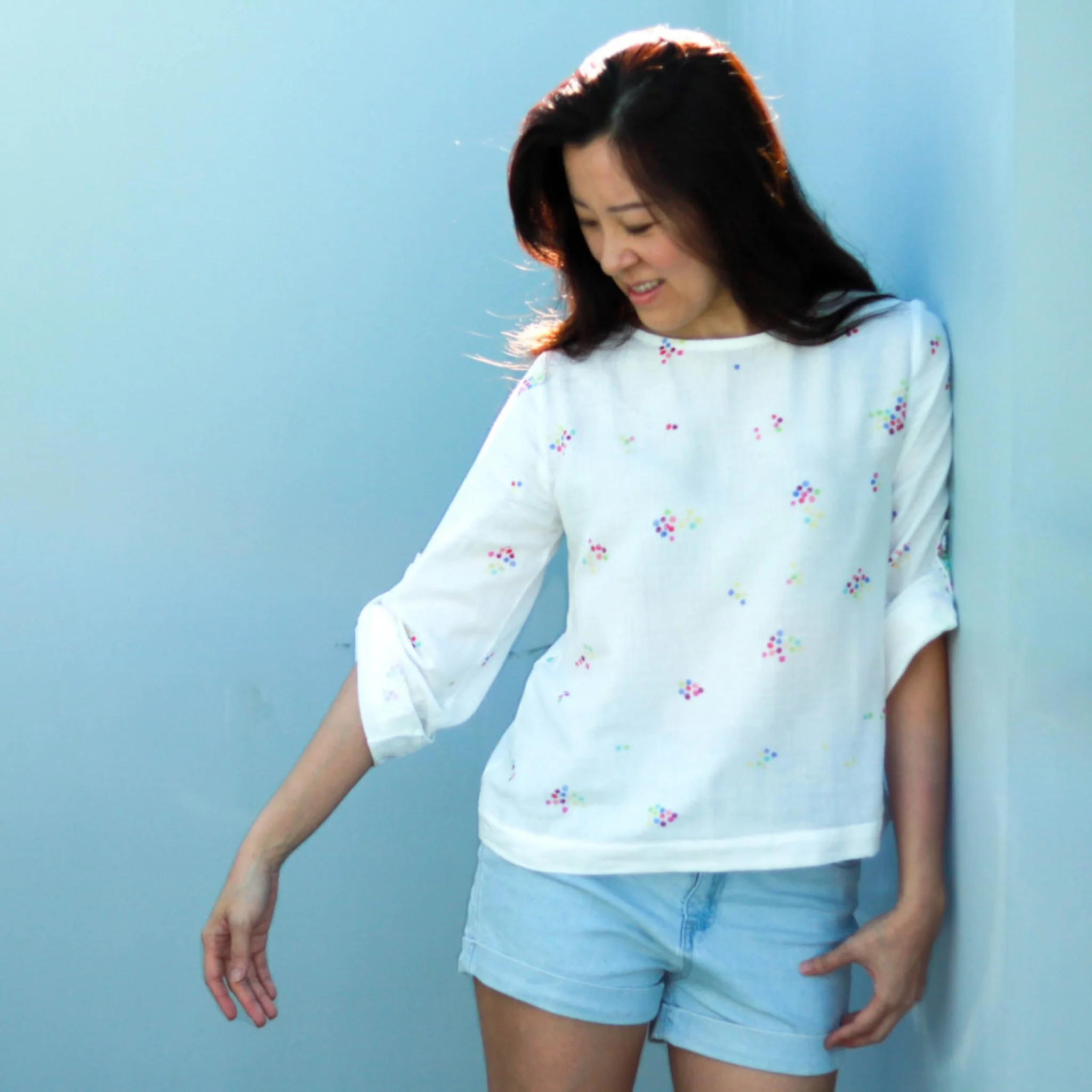 Whisper Blouse Womens Paper Pattern - Wardrobe by Me - Image 6
