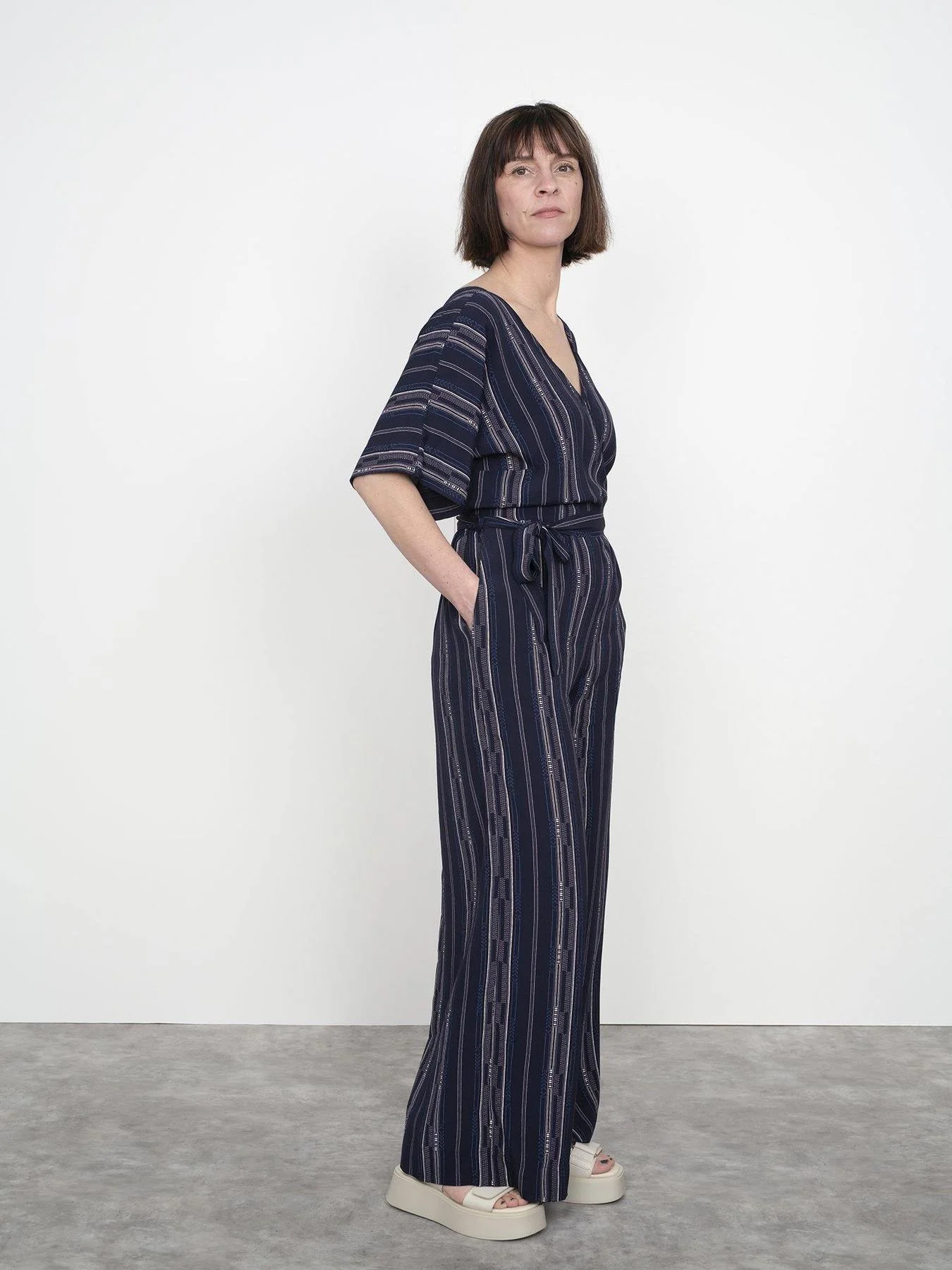 Wide-Leg Jumpsuit Pattern - The Assembly Line - Image 2