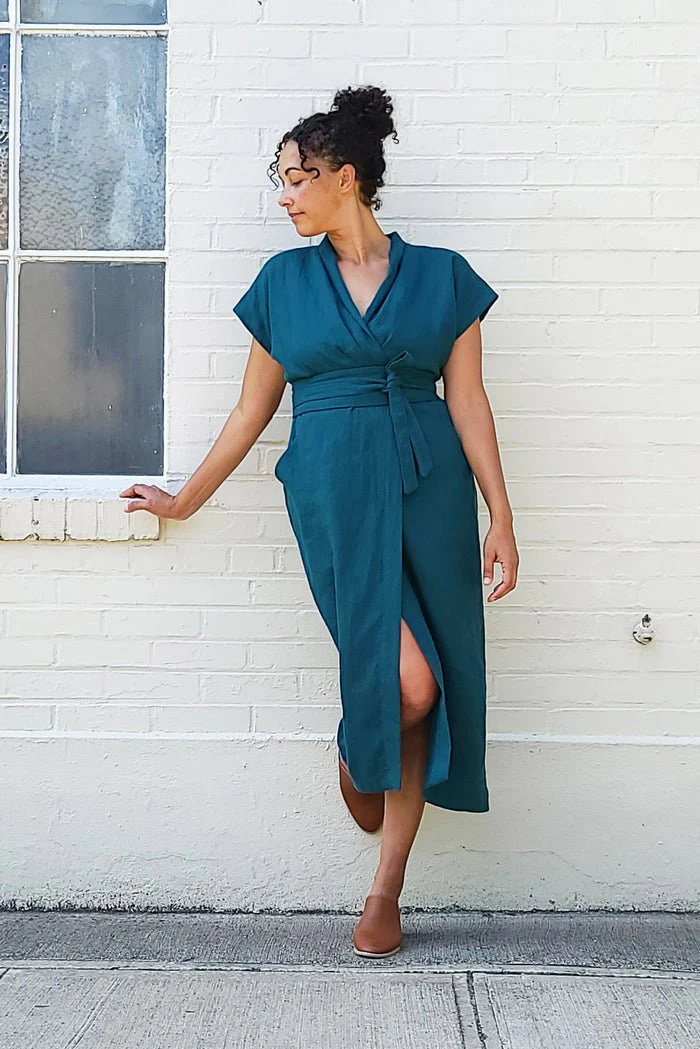 Wildwood Wrap Dress Sewing Pattern - Sew House Seven - Image 10