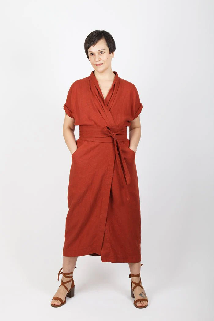 Wildwood Wrap Dress Sewing Pattern - Sew House Seven - Image 12