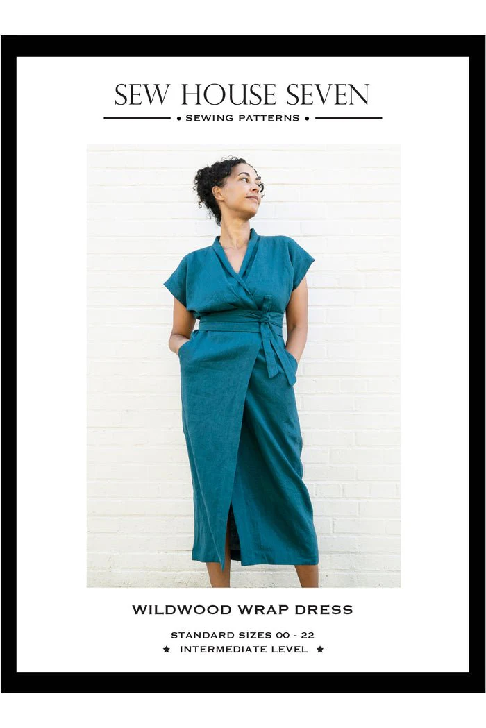 Wildwood Wrap Dress Sewing Pattern - Sew House Seven - Image 16