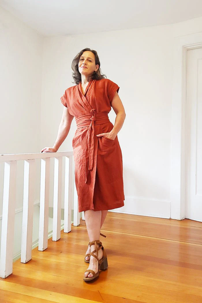 Wildwood Wrap Dress Sewing Pattern - Sew House Seven - Image 4
