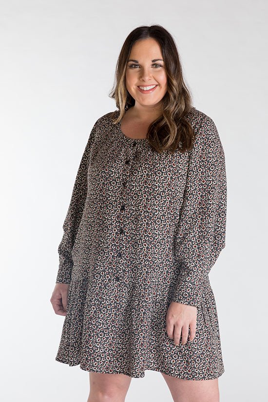 Wren Blouse/Mini-Dress Pattern - Chalk + Notch - Image 11