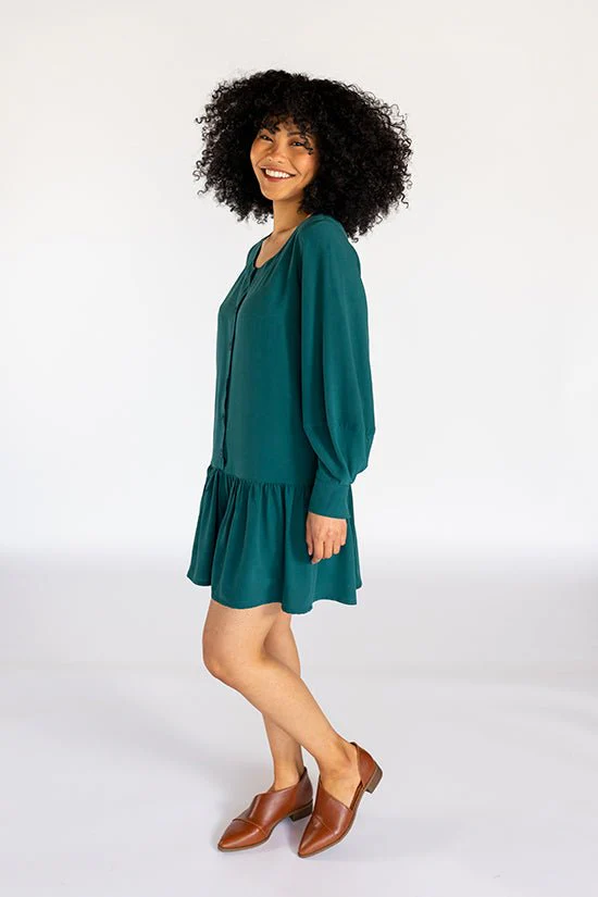 Wren Blouse/Mini-Dress Pattern - Chalk + Notch - Image 14