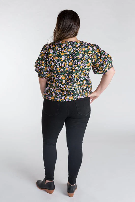 Wren Blouse/Mini-Dress Pattern - Chalk + Notch - Image 16