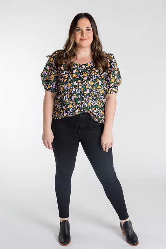 Wren Blouse/Mini-Dress Pattern - Chalk + Notch - Image 18