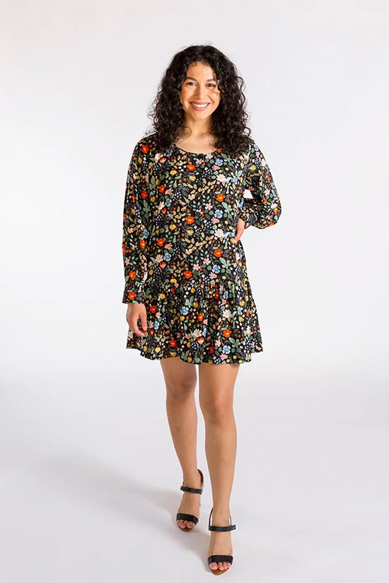 Wren Blouse/Mini-Dress Pattern - Chalk + Notch - Image 23