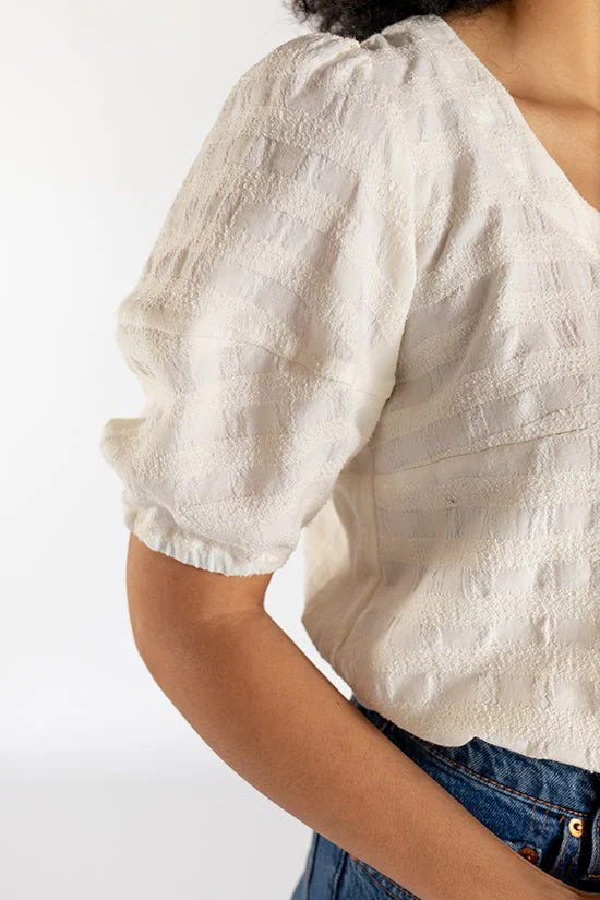 Wren Blouse/Mini-Dress Pattern - Chalk + Notch - Image 3