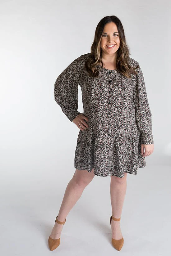 Wren Blouse/Mini-Dress Pattern - Chalk + Notch - Image 6
