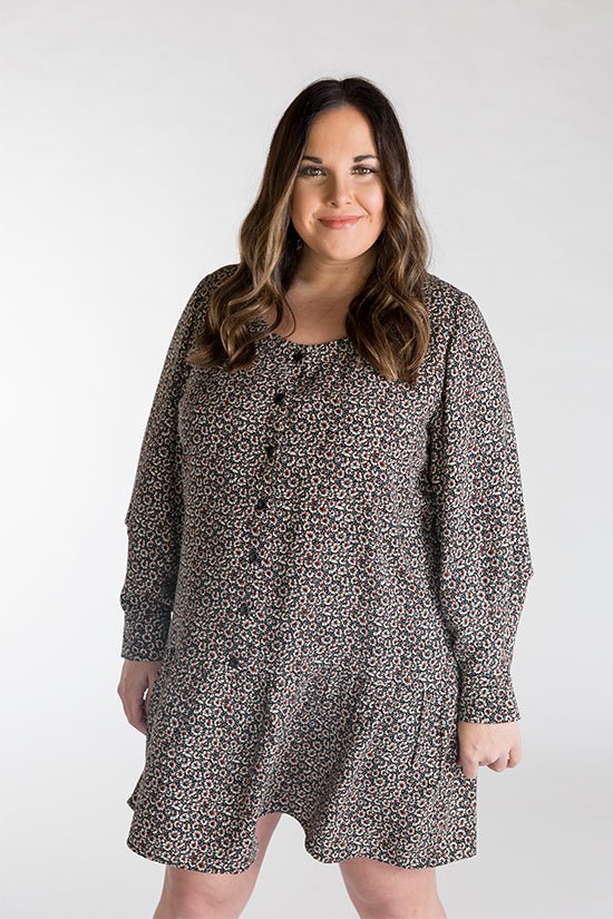 Wren Blouse/Mini-Dress Pattern - Chalk + Notch - Image 8