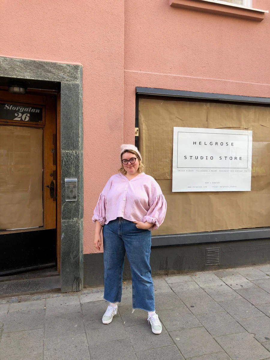 ZW Cropped Shirt - Birgitta Helmersson - PDF Pattern - Image 5