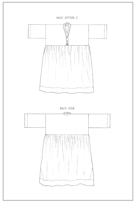 ZW Gather Dress - Birgitta Helmersson - PDF Pattern - Image 10