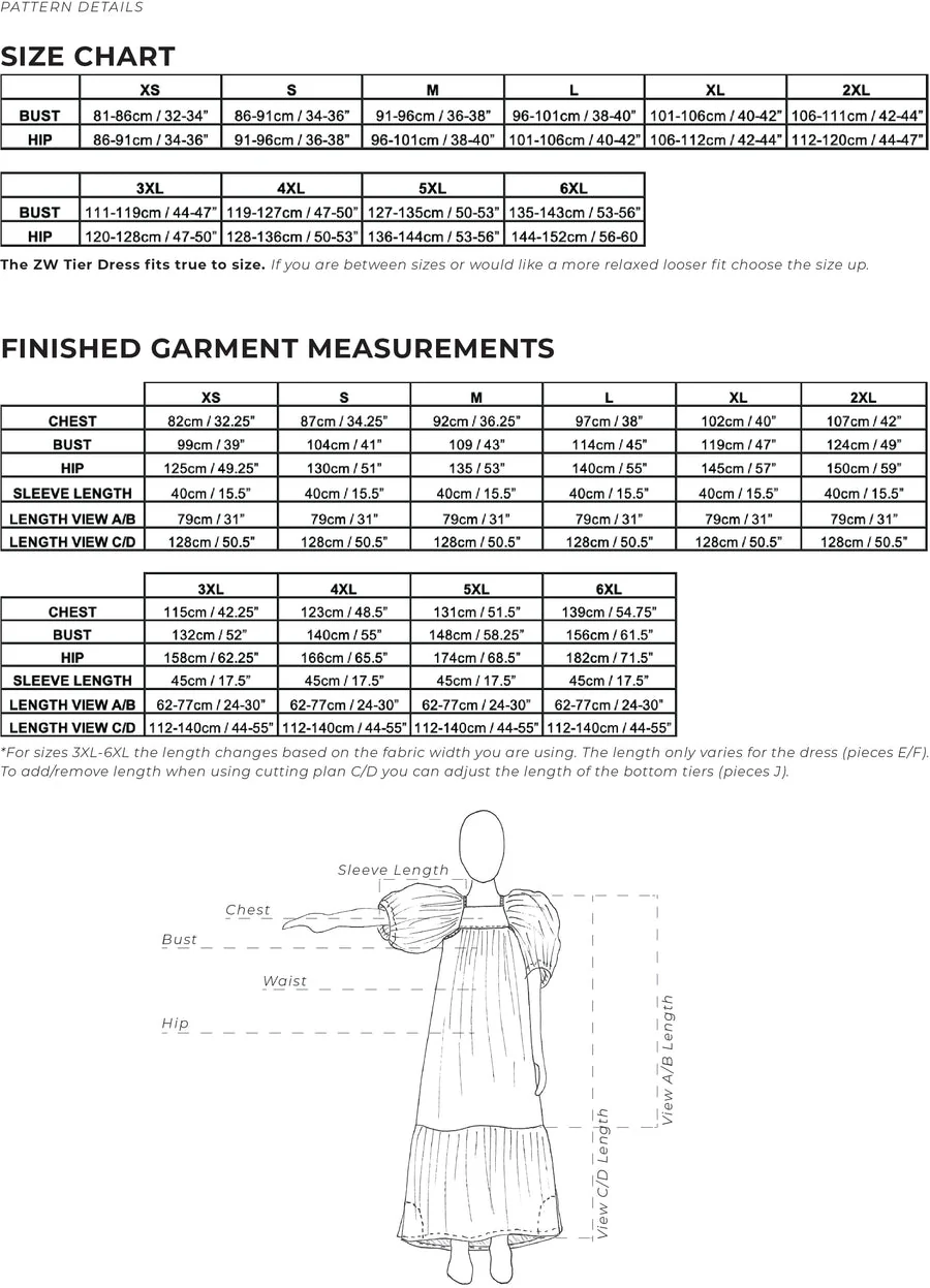 ZW Tier Dress - Birgitta Helmersson - PDF Pattern - Image 22